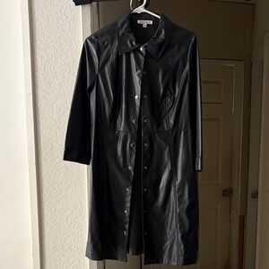 Nanette Lepore Black Leather Jacket